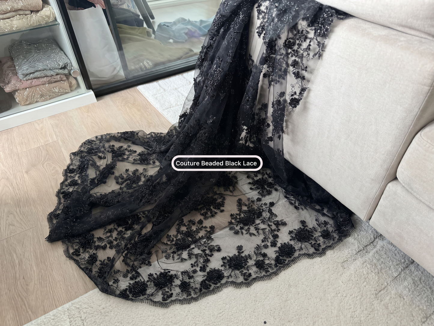 Custom Lace Jeans